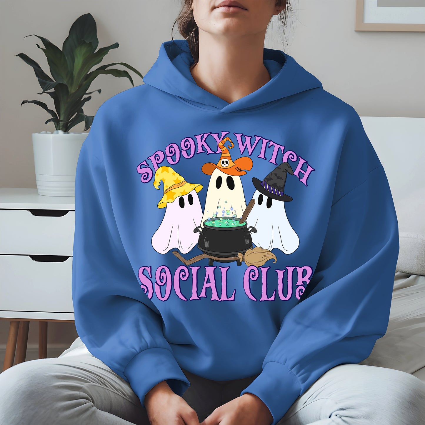 Spooky Witch Social Club Halloween Shirt