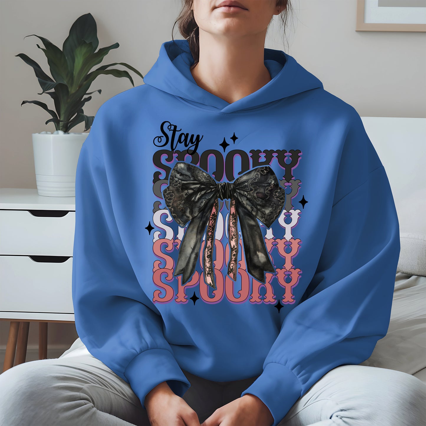 Gothic Spooky Bow Halloween Shirt