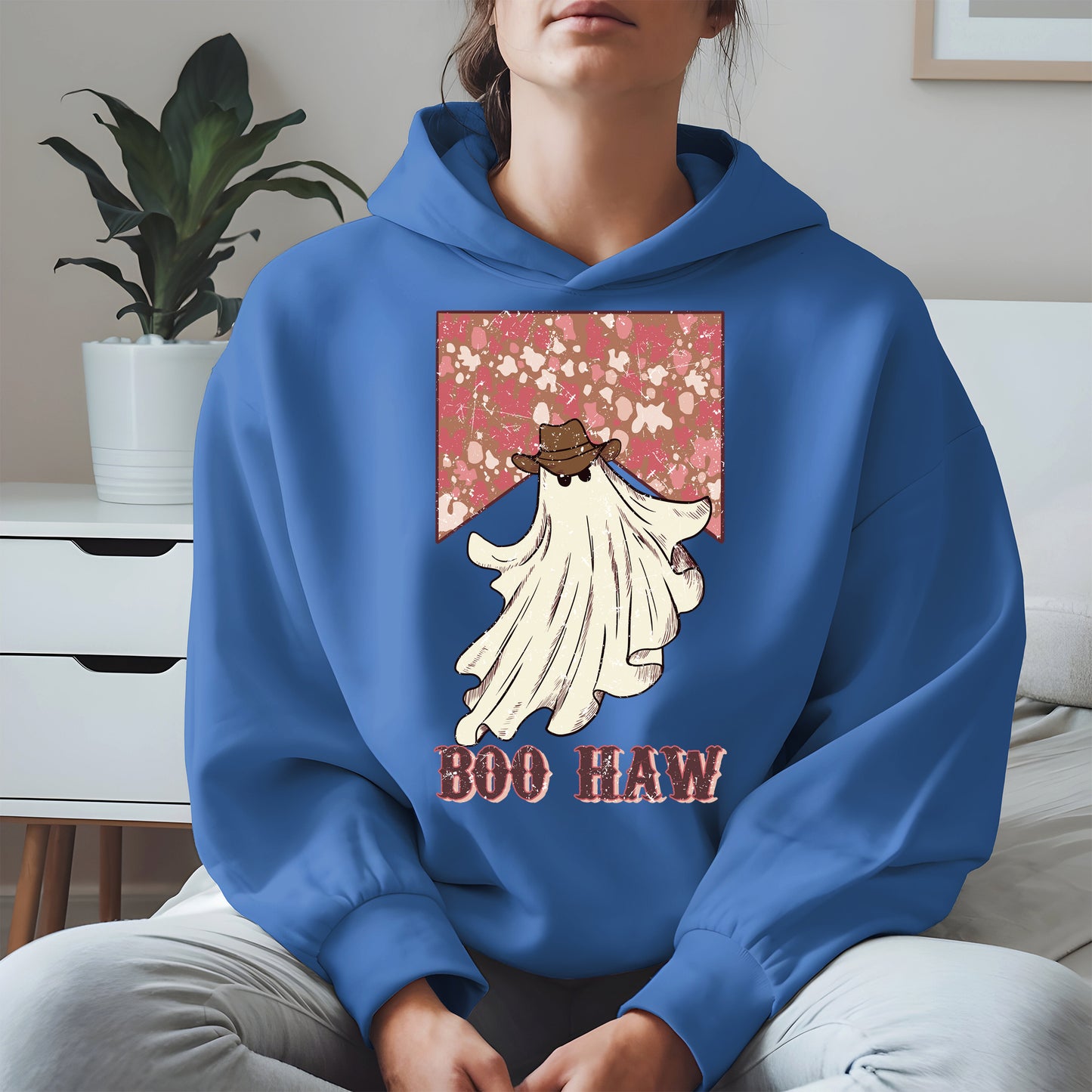 Boo Haw Western Ghost Cowgirl Tee