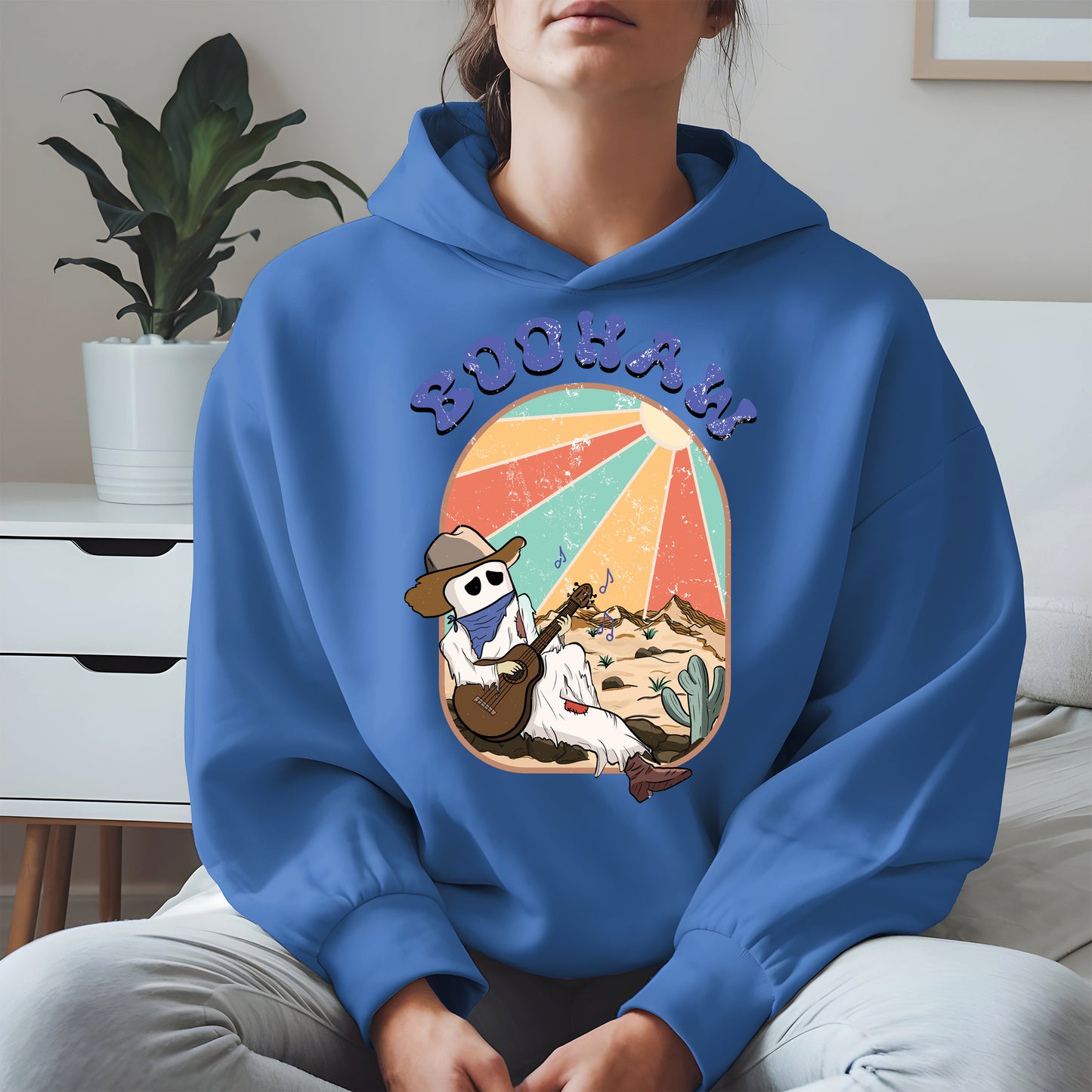 Boohaw Singing Ghost Western Tee