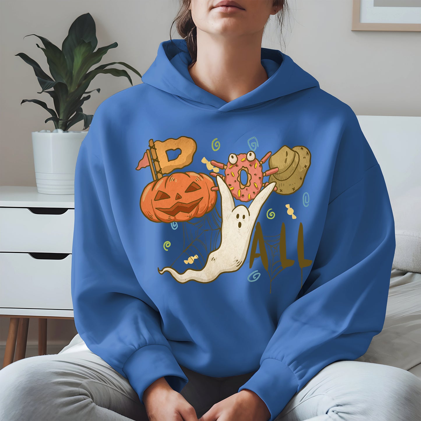 Boo Yall Cute Halloween Fall Tee