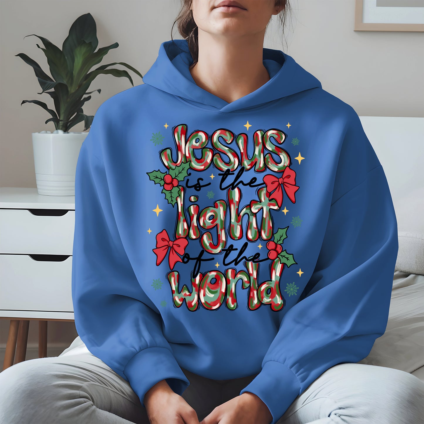 Jesus Light of the World Christmas Shirt