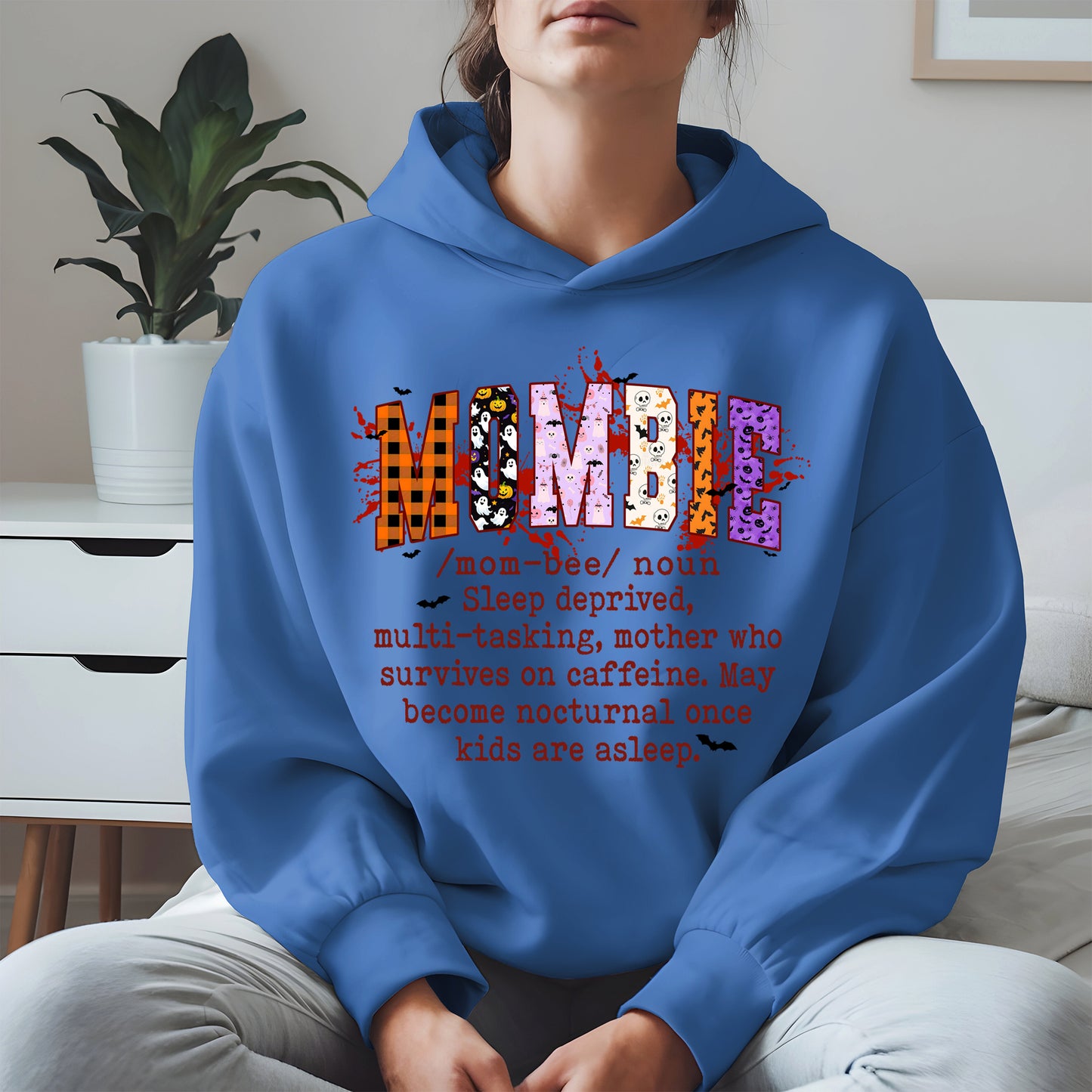 MOMBIE Halloween shirt and hoodie