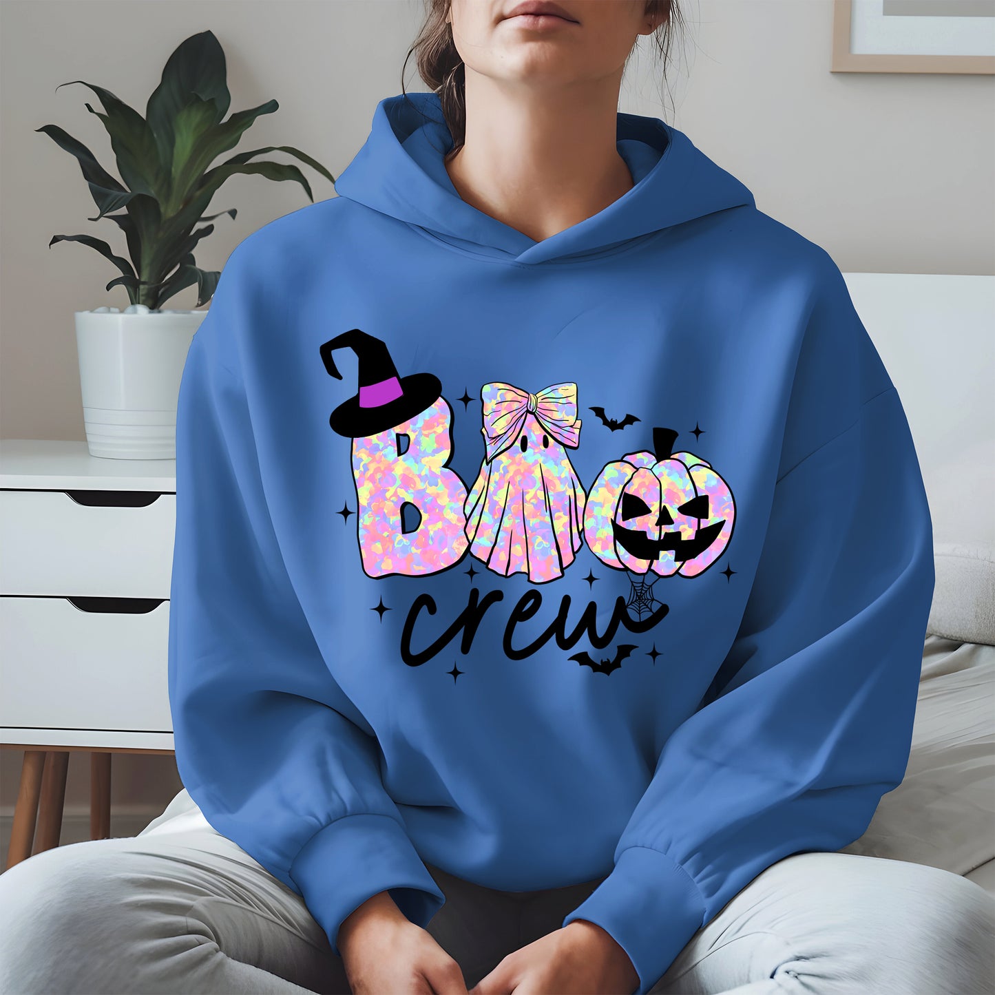 Boo Crew halloween shirt and hoodie