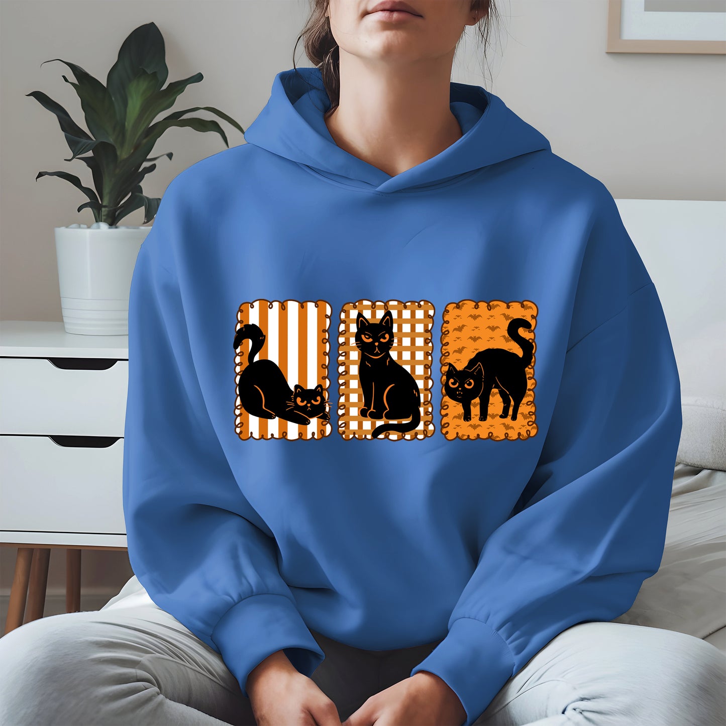 Black Cat Halloween shirt and sweatshirt