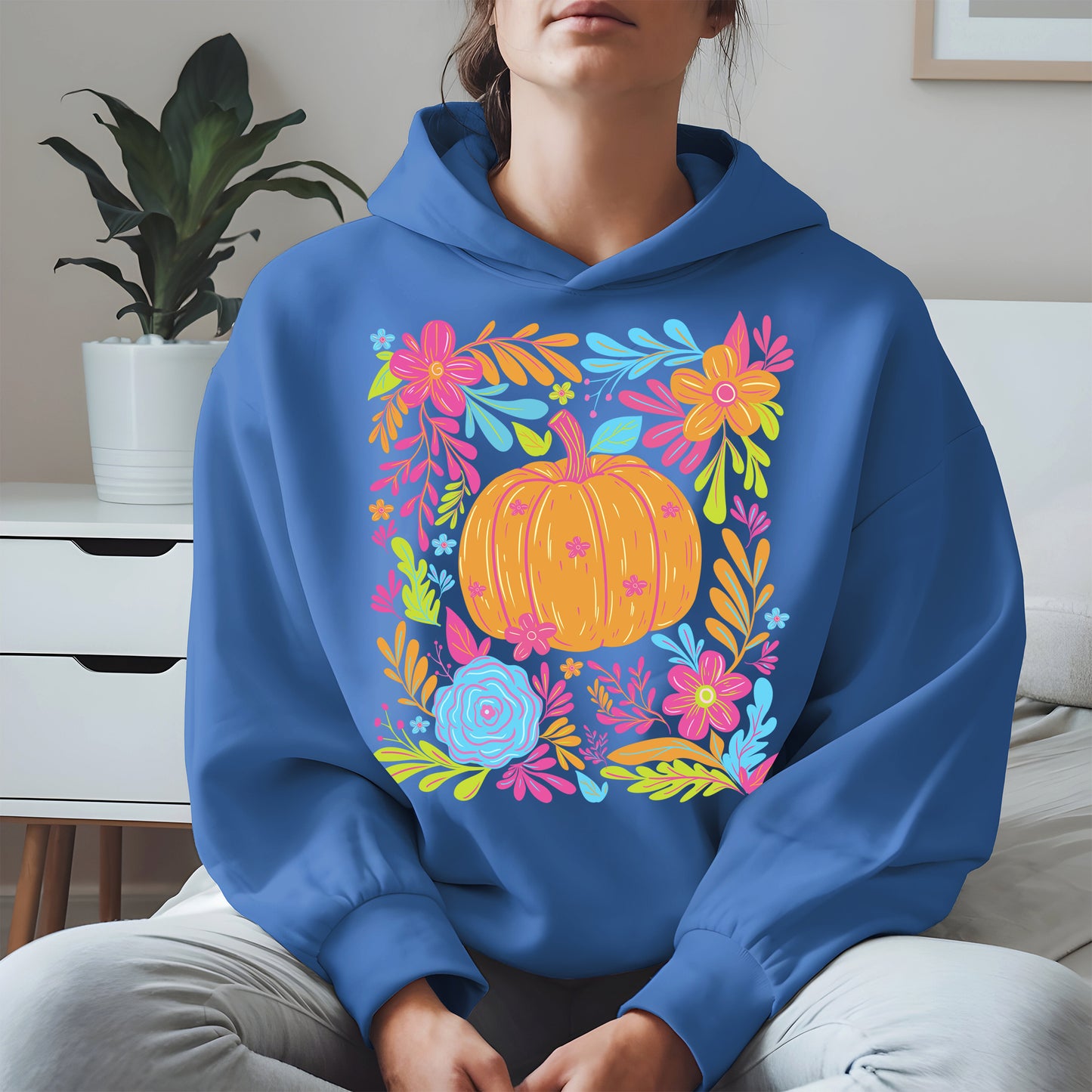 Neon Pumpkin halloween shirt