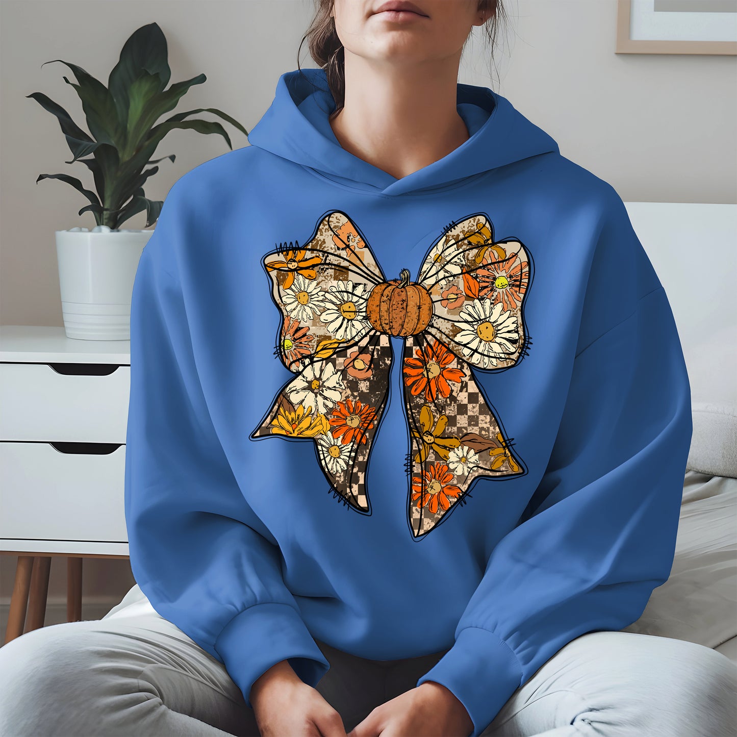 Floral Halloween Coquette Bow shirt