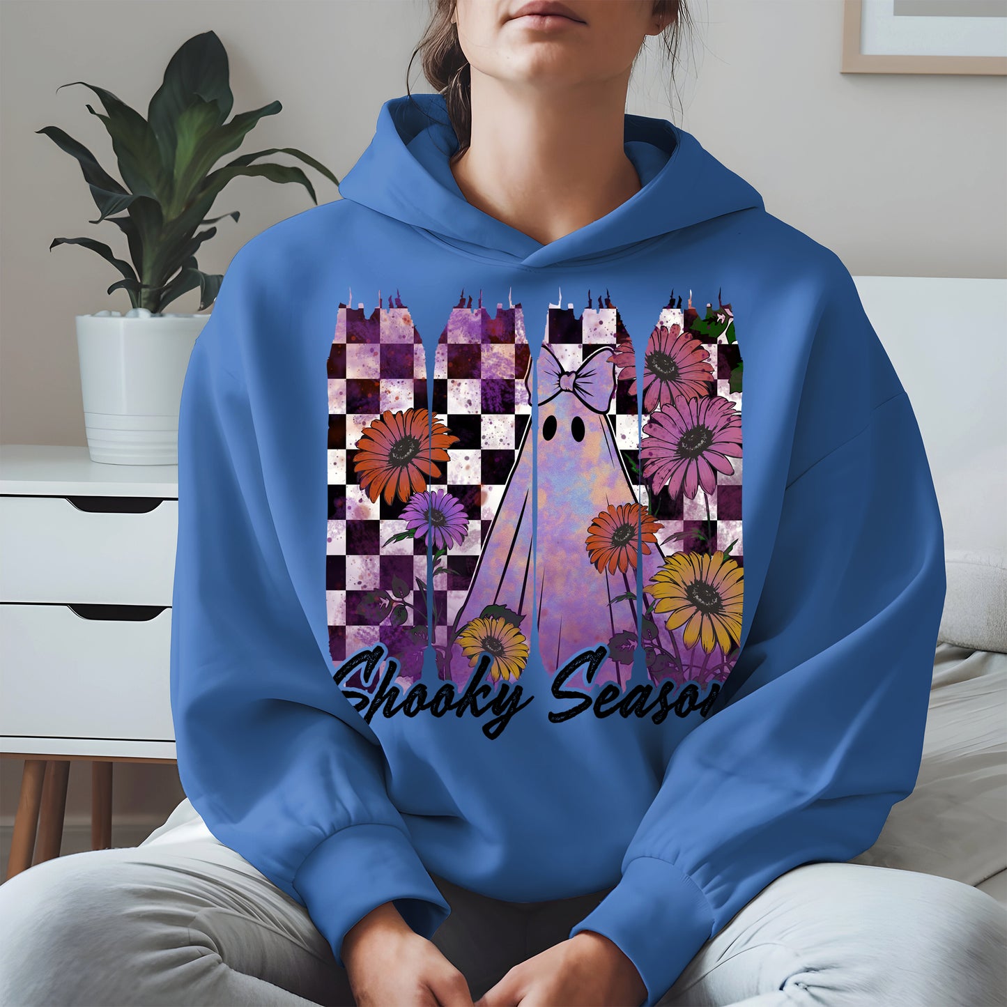 Floral Ghost Halloween shirt