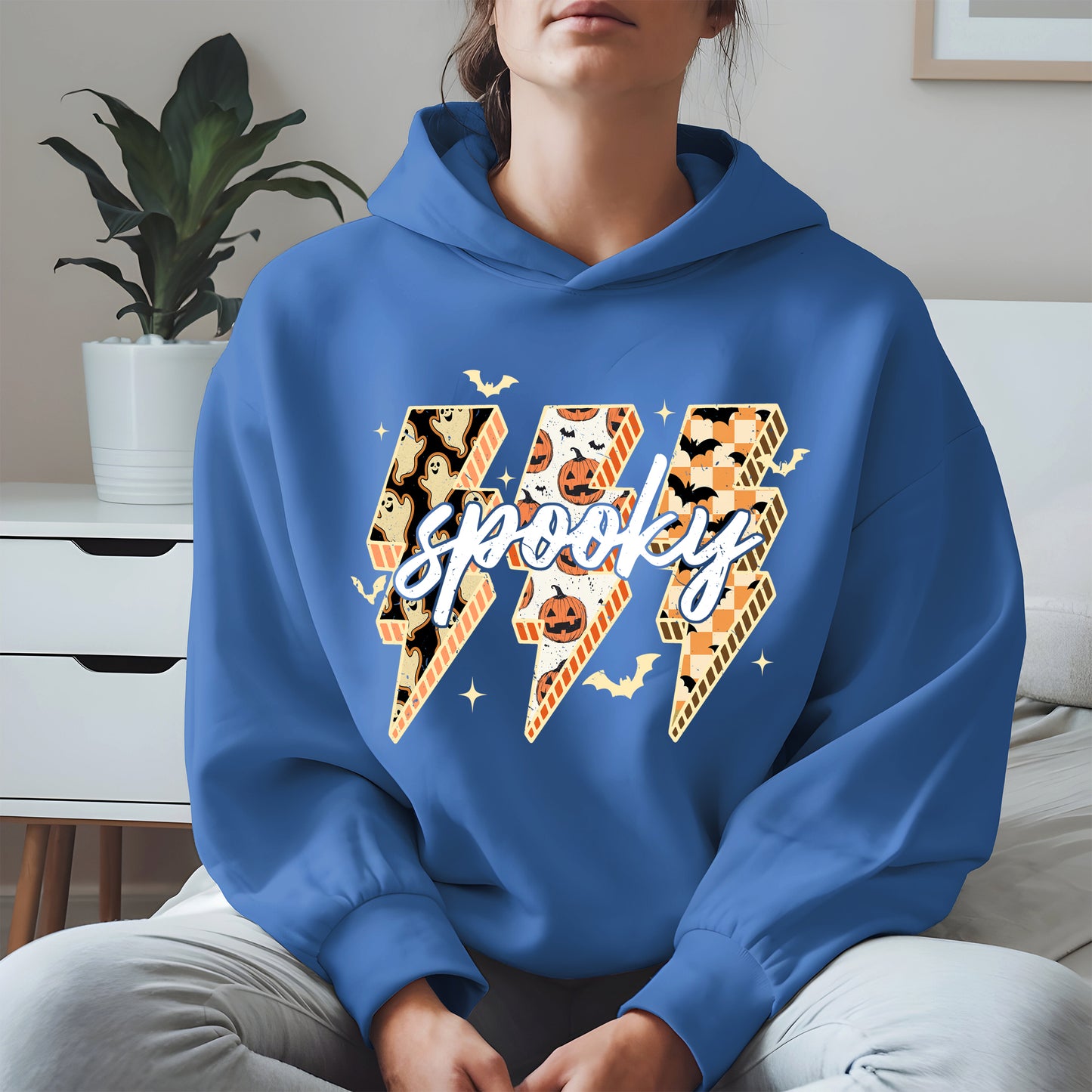 Spooky Lightning Bolt Halloween shirt