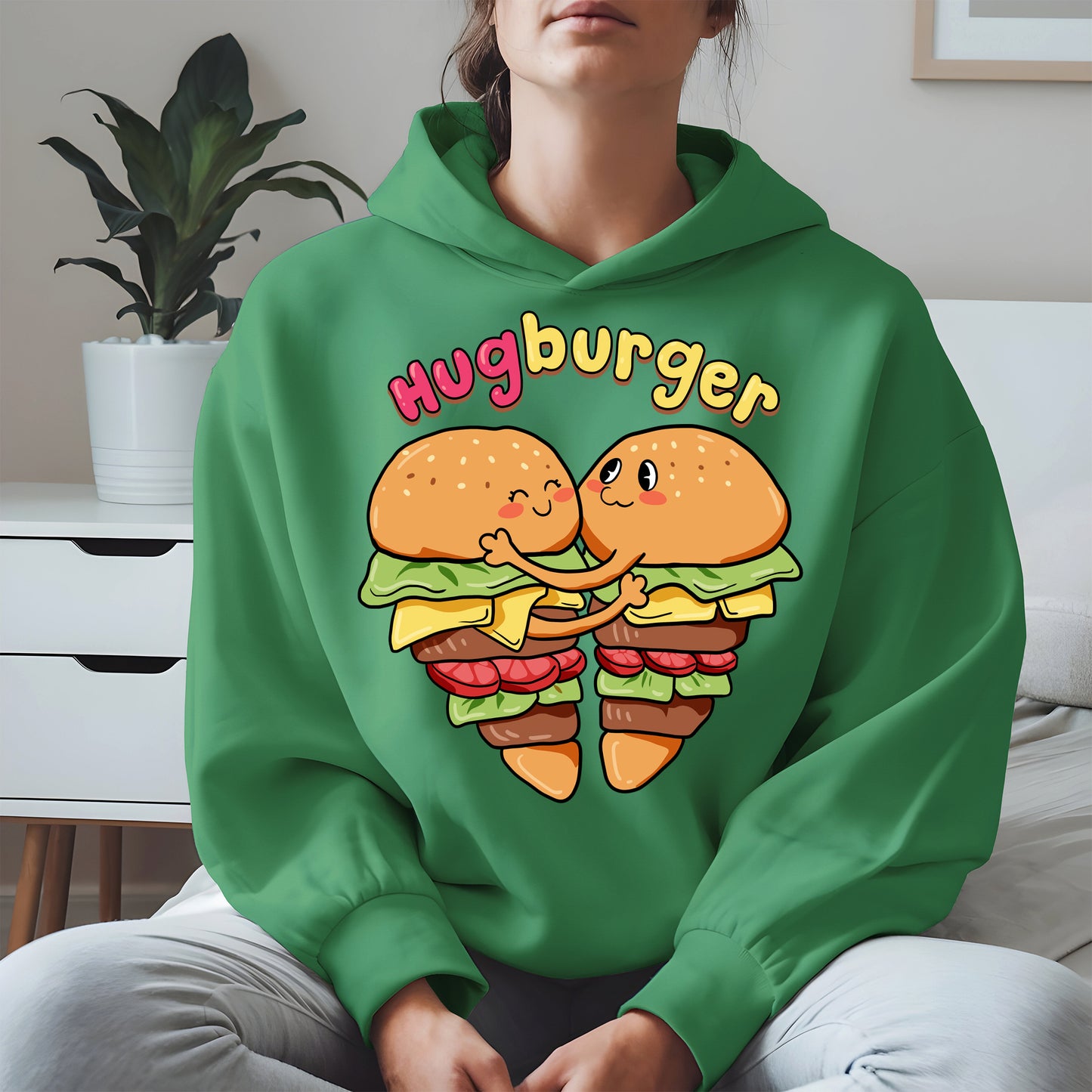 Hugburger Cute Couple Shirt