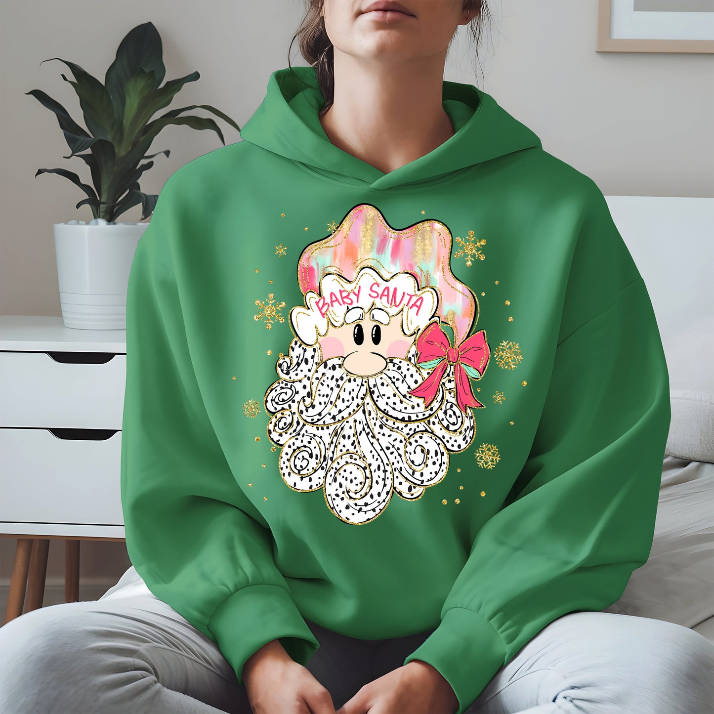 Santa Baby Shirt, Cute Christmas Sweatshirt, Hoodie