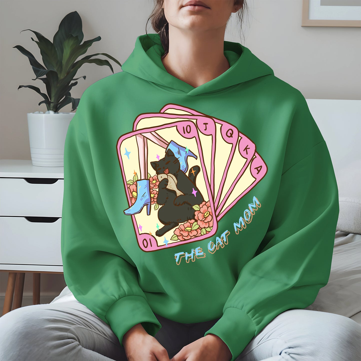 The Cat Mom Tarot Card Tee