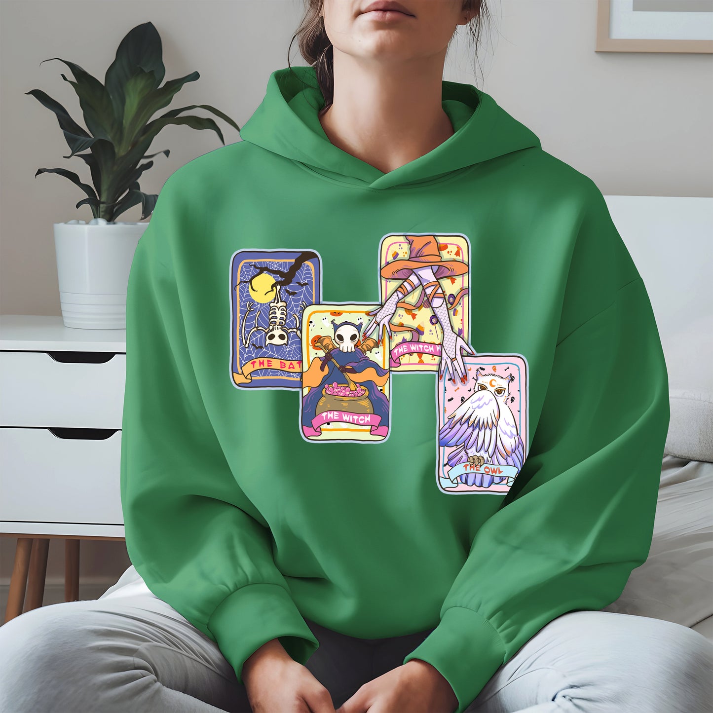 Halloween Tarot Card Trio Tee
