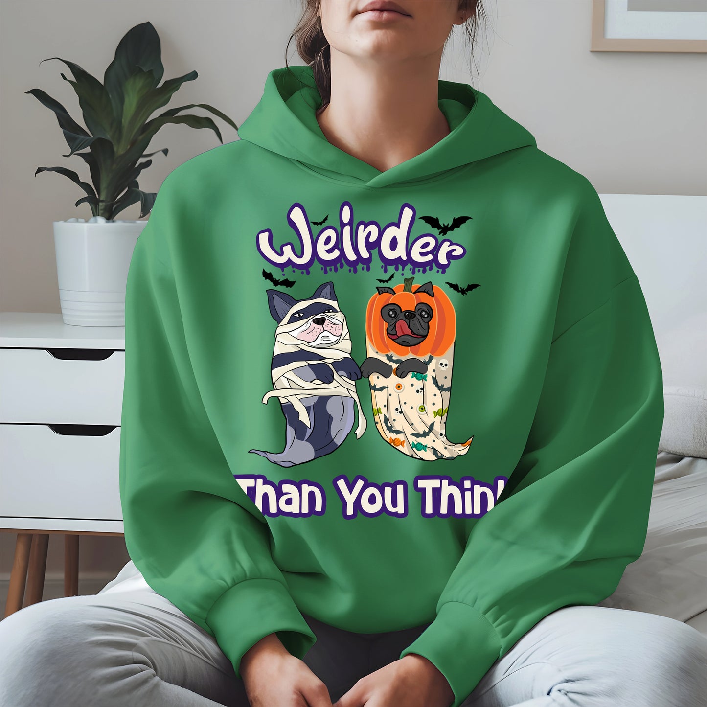 Weirder Than You Think Dog Ghost Tee