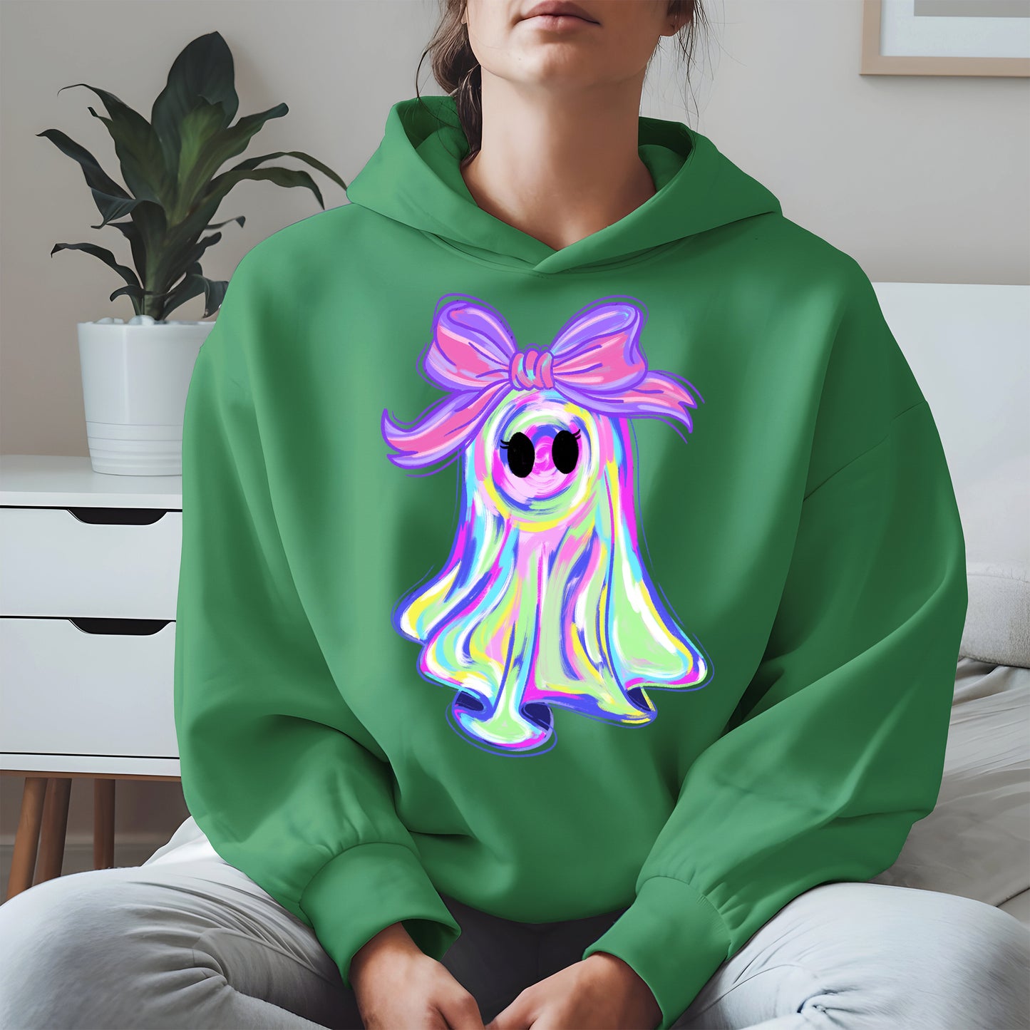 Pastel Ghost Shirt Hoodie Sweatshirt for Halloween Vibes