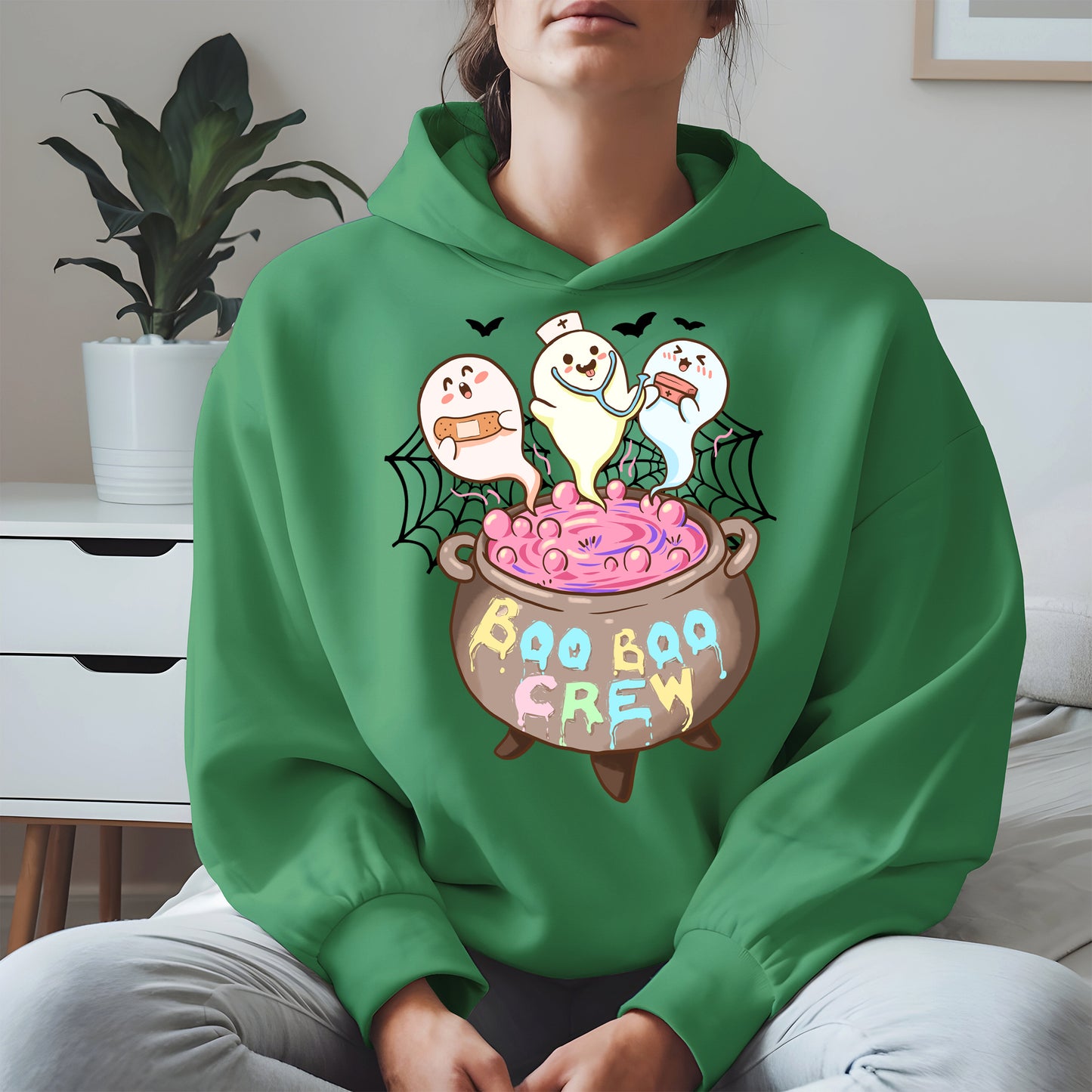 Boo Boo Crew – Cute Halloween Nurse Ghost Shirt