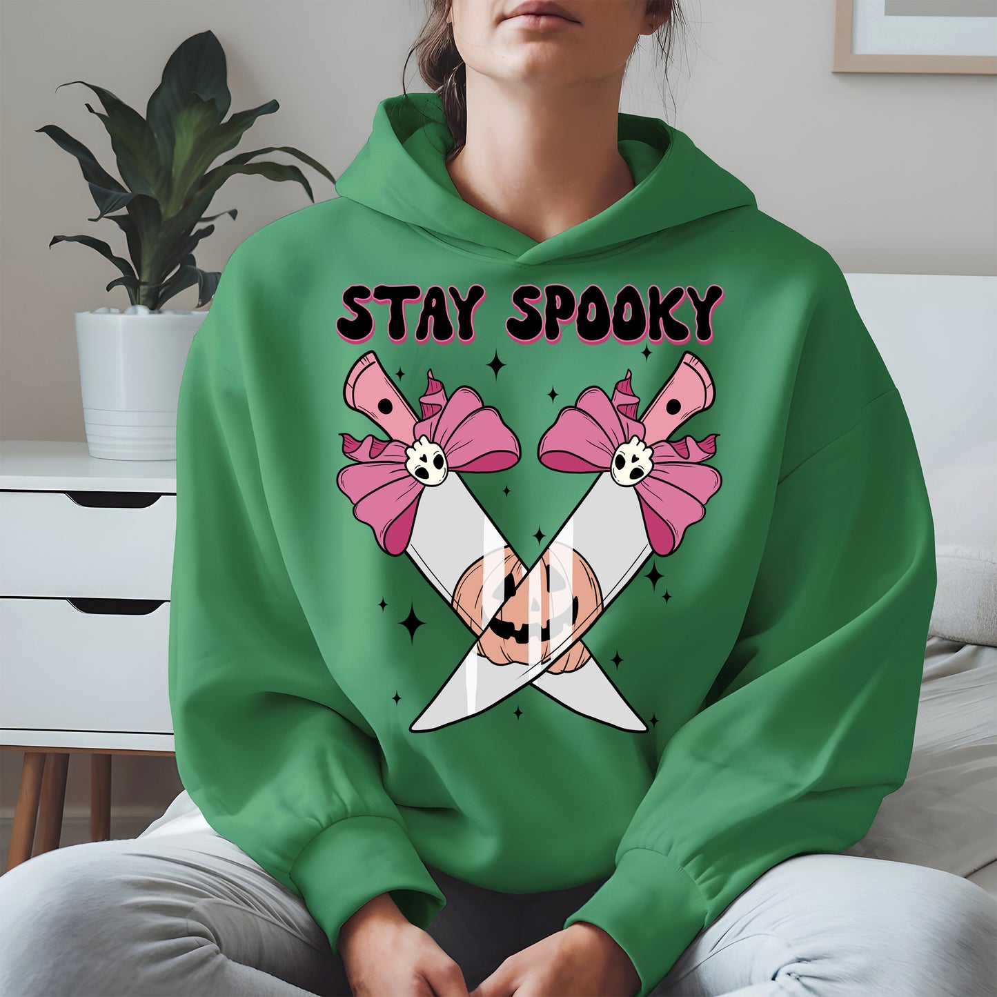 Stay Spooky Knife Halloween Shirt