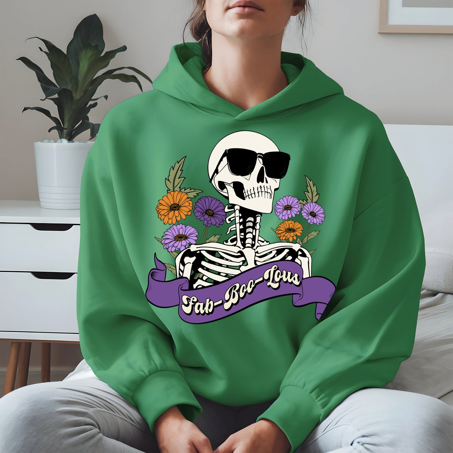 Fab-Boo-Lous Skeleton Halloween Shirt