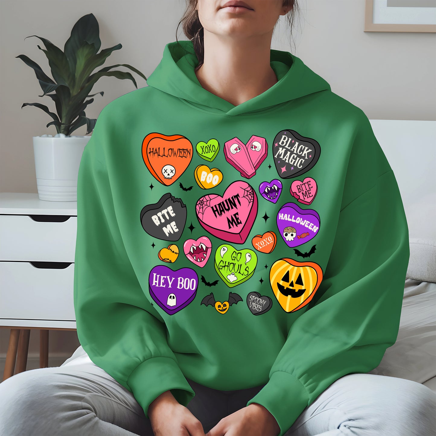 Halloween Candy Hearts Shirt