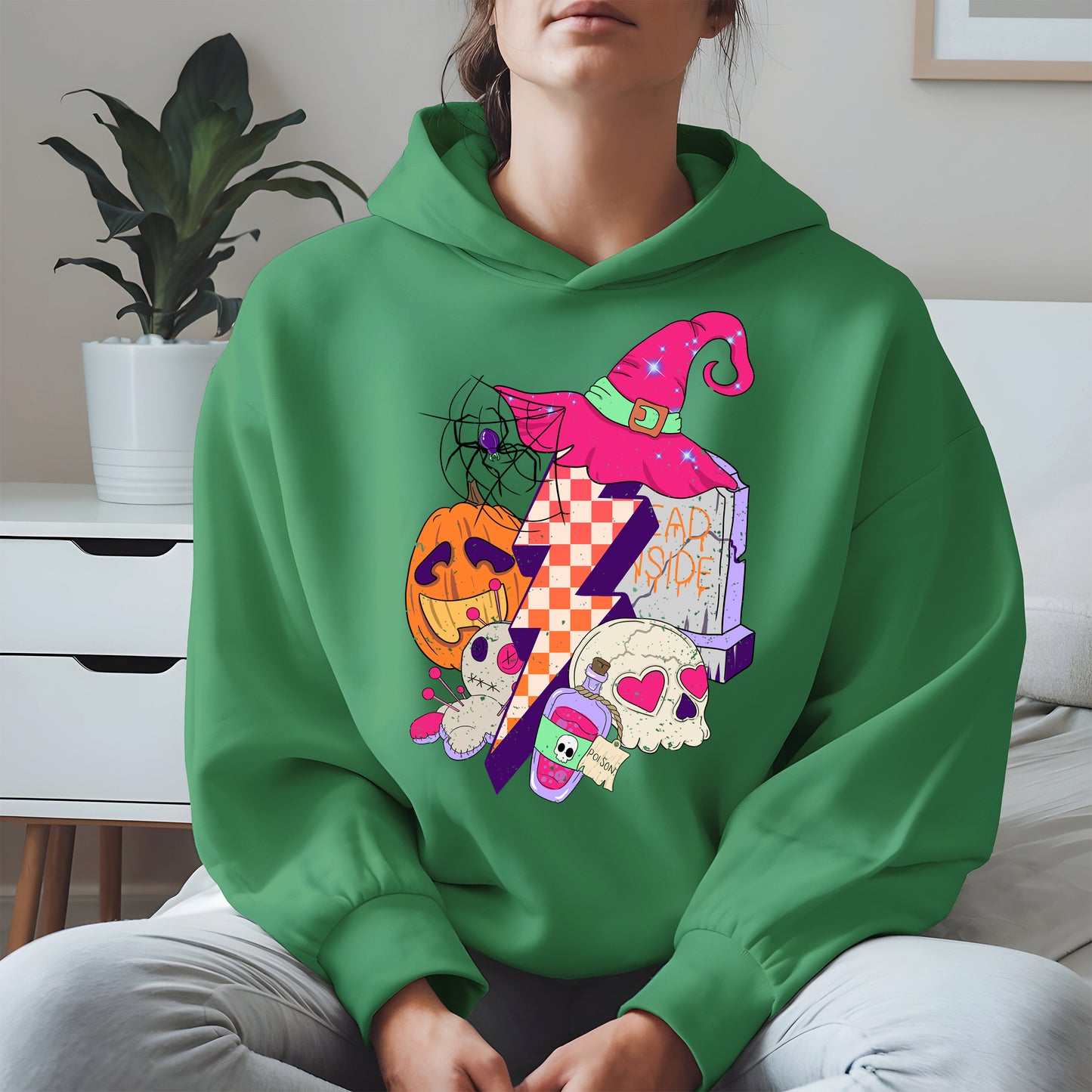 Witchy Lightning Halloween Shirt