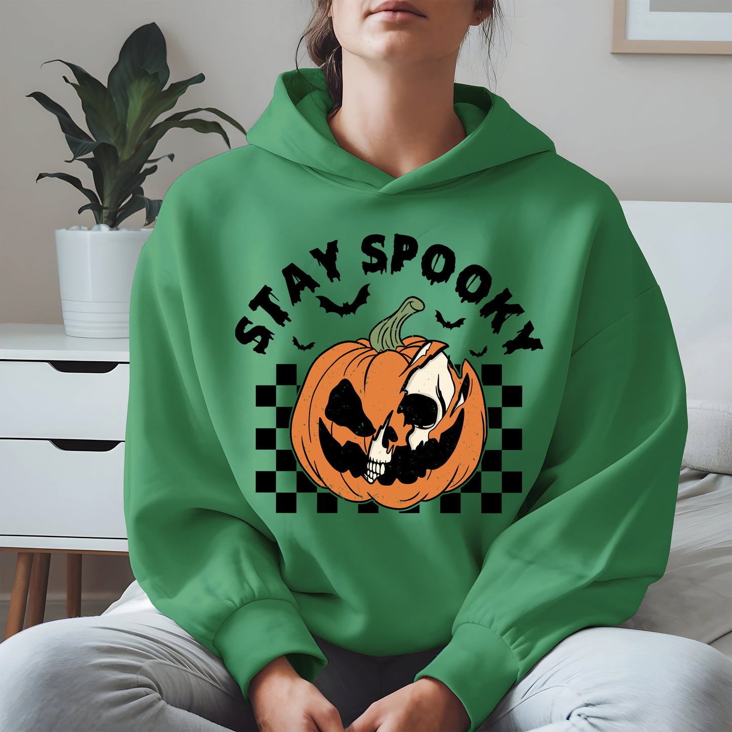 Creepy Skull Pumpkin Halloween Shirt