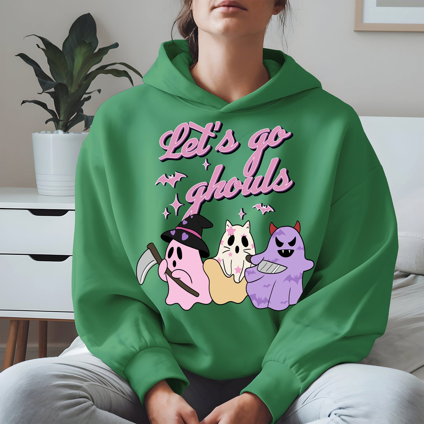 Let’s Go Ghouls Shirt Cute Halloween Ghost