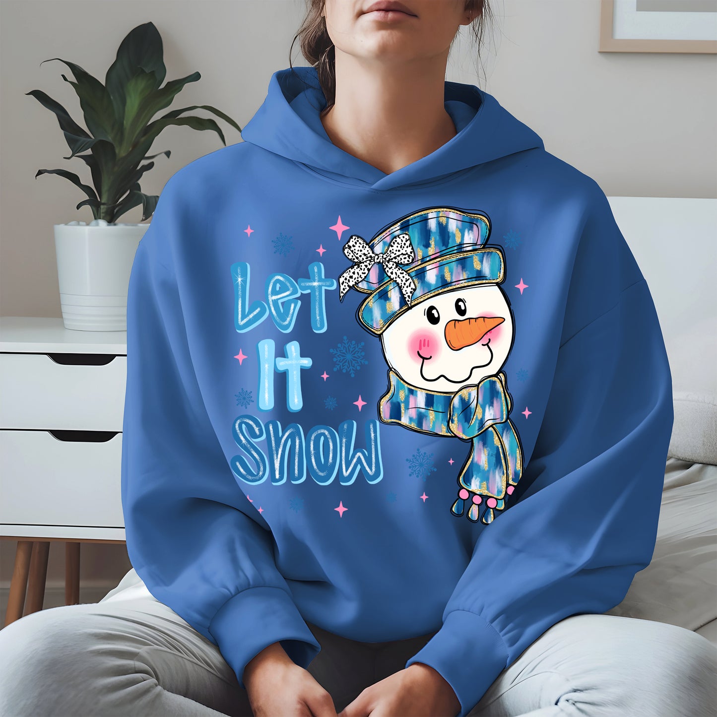 Cute Snowman Face Christmas Shirt