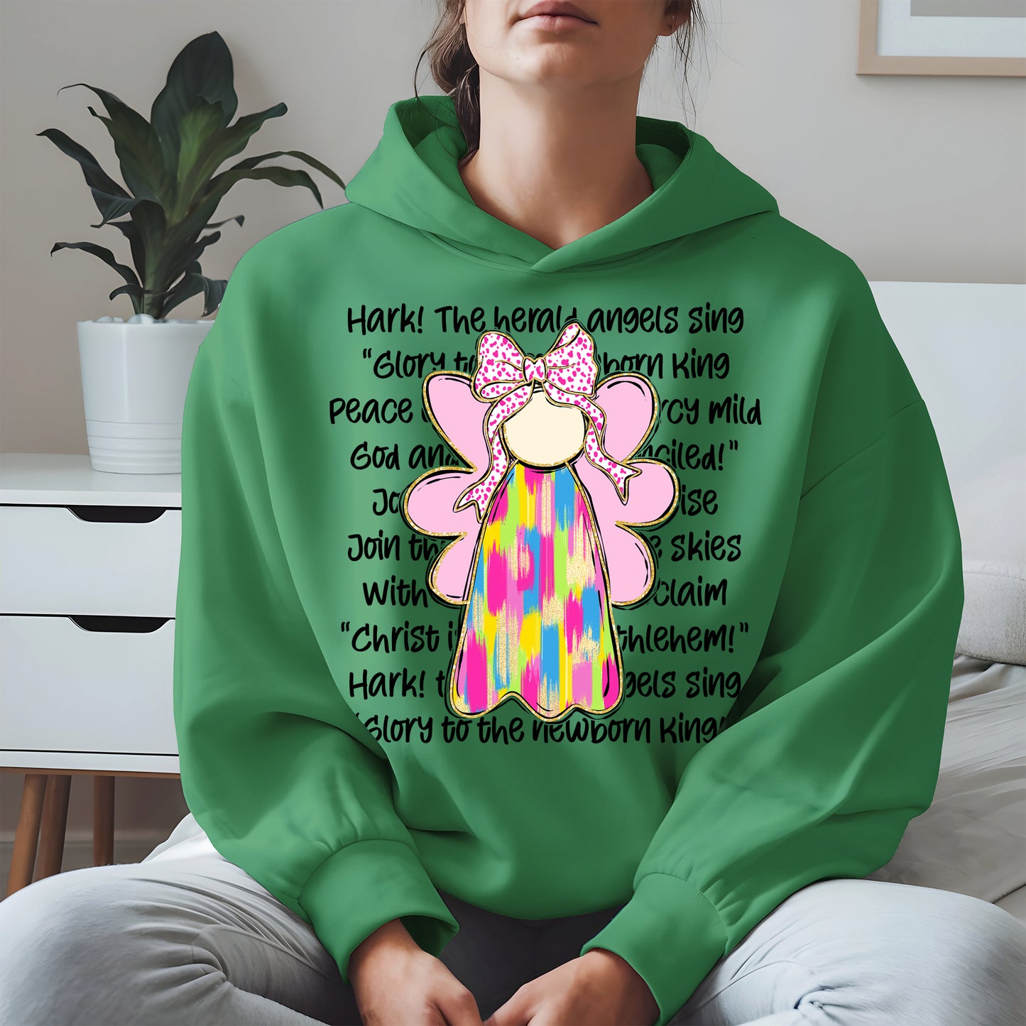 Colorful Angel Christmas Shirt