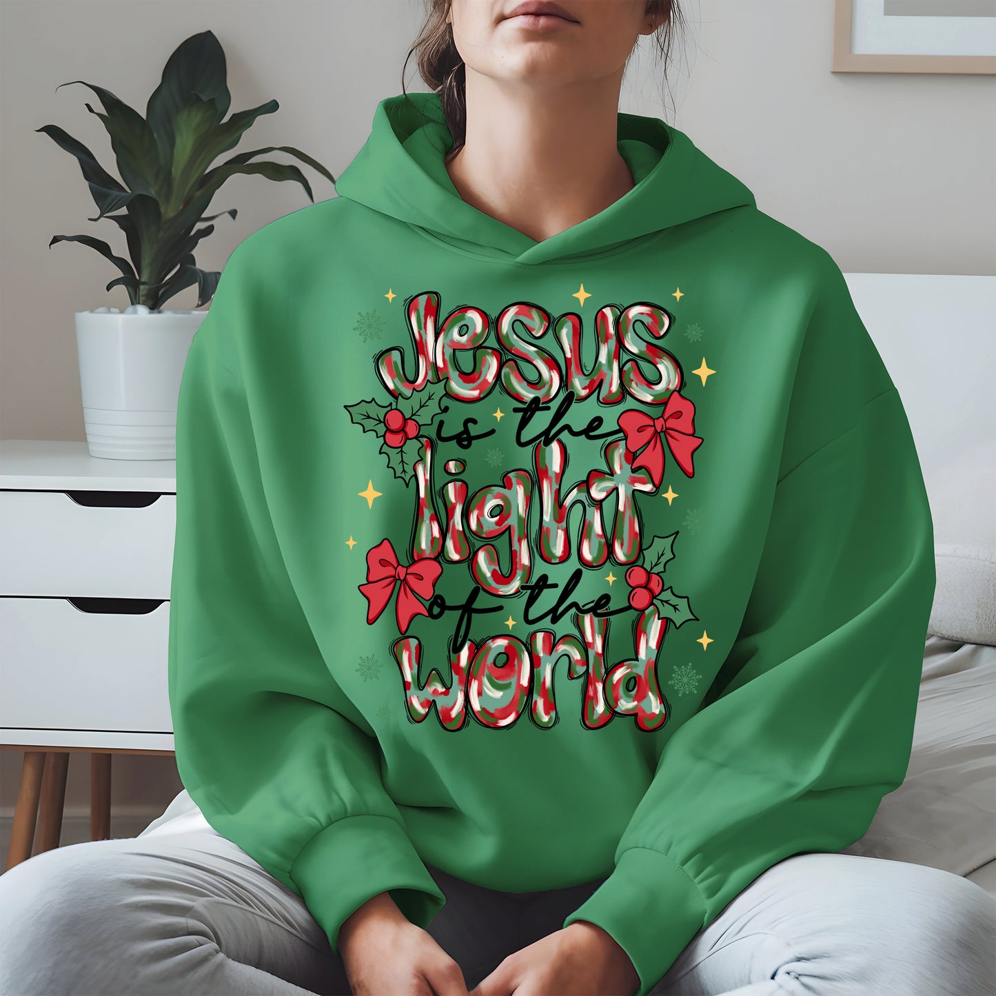 Jesus Light of the World Christmas Shirt