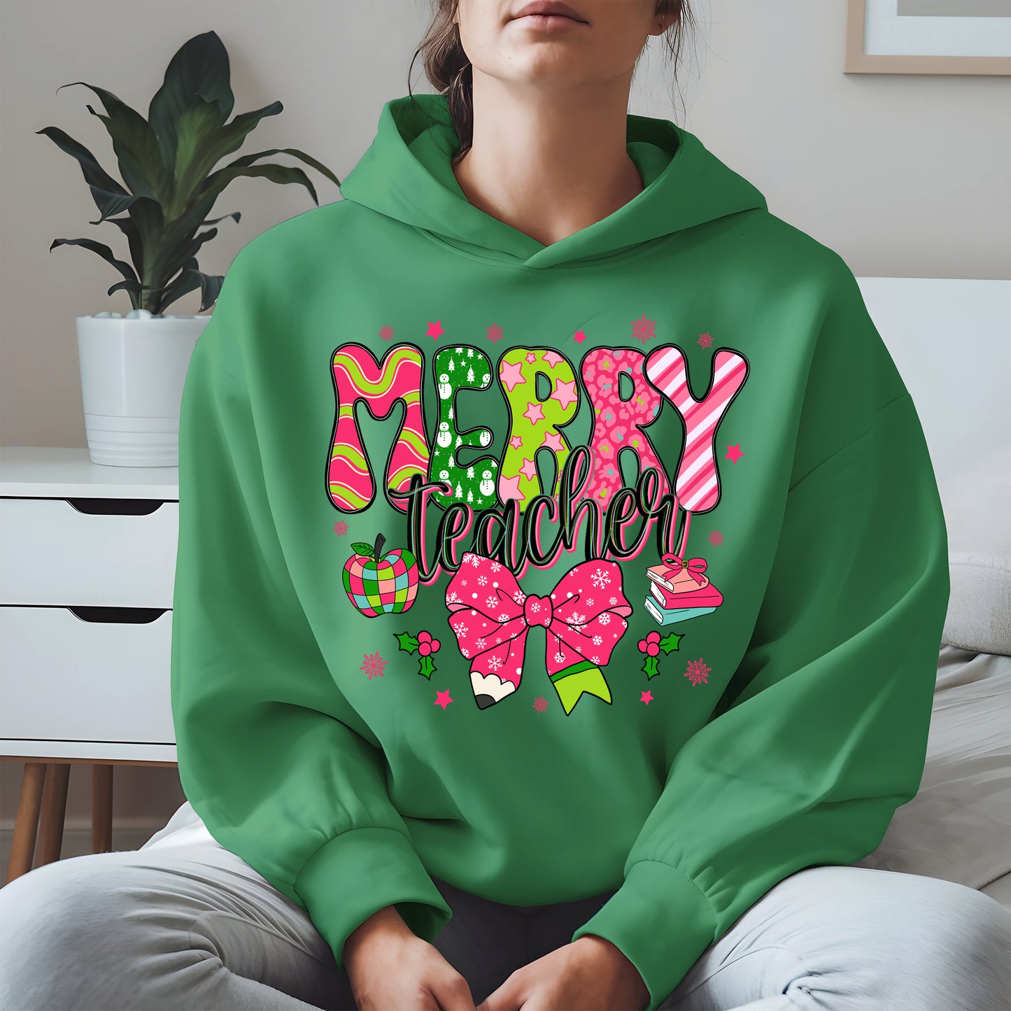 Merry Teacher Christmas Shirt