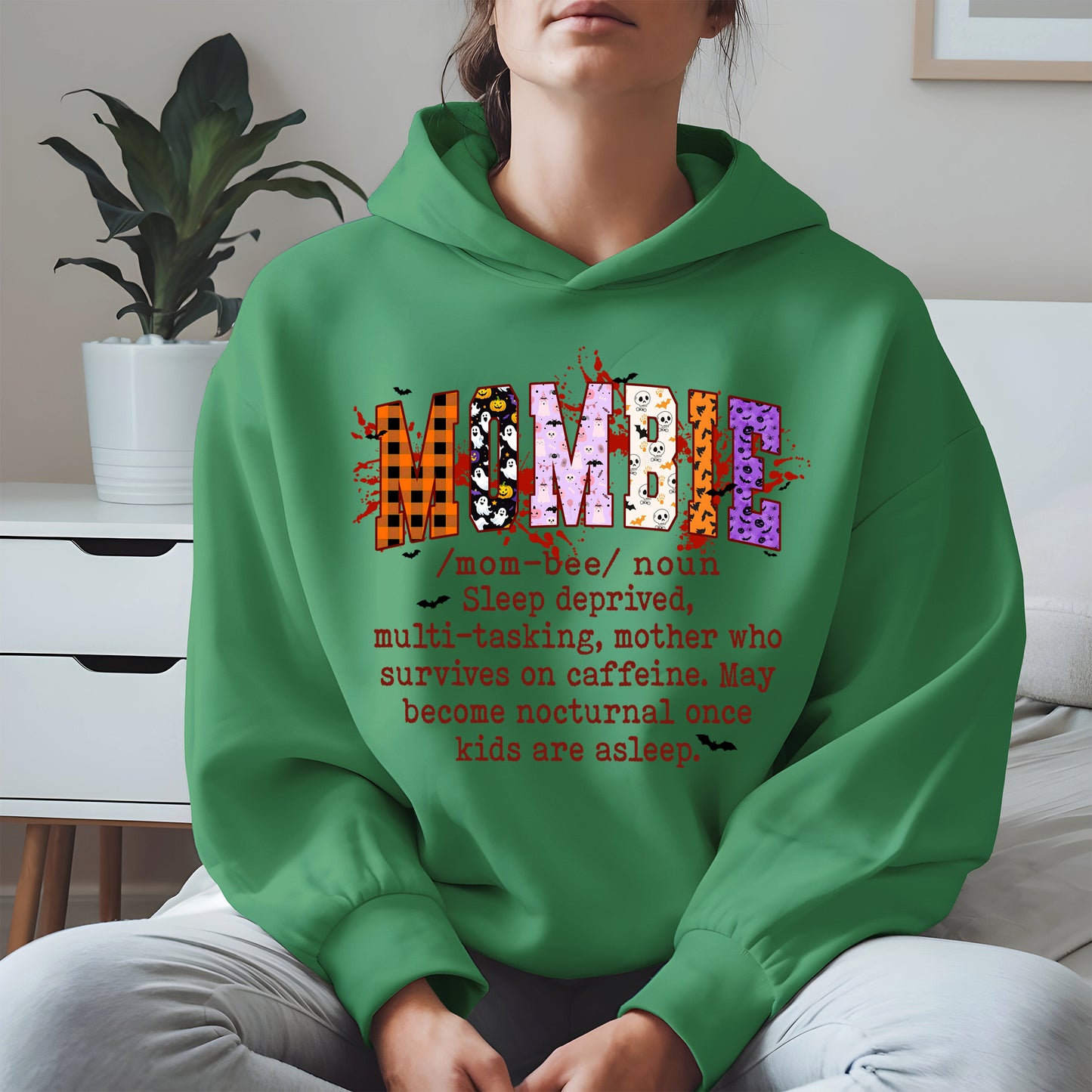 MOMBIE Halloween shirt and hoodie