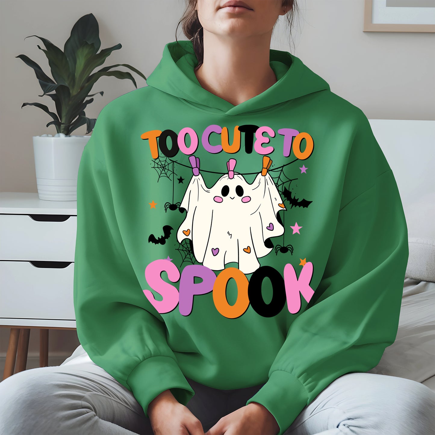 Too cute to spook halloween shirt