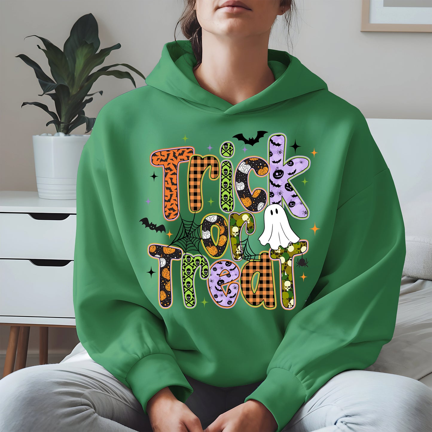 Trick or treat halloween shirt