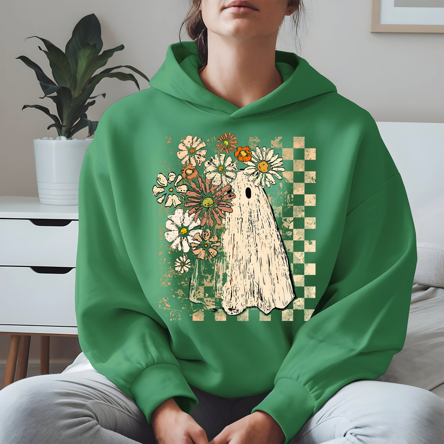 Ghost Floral halloween shirt