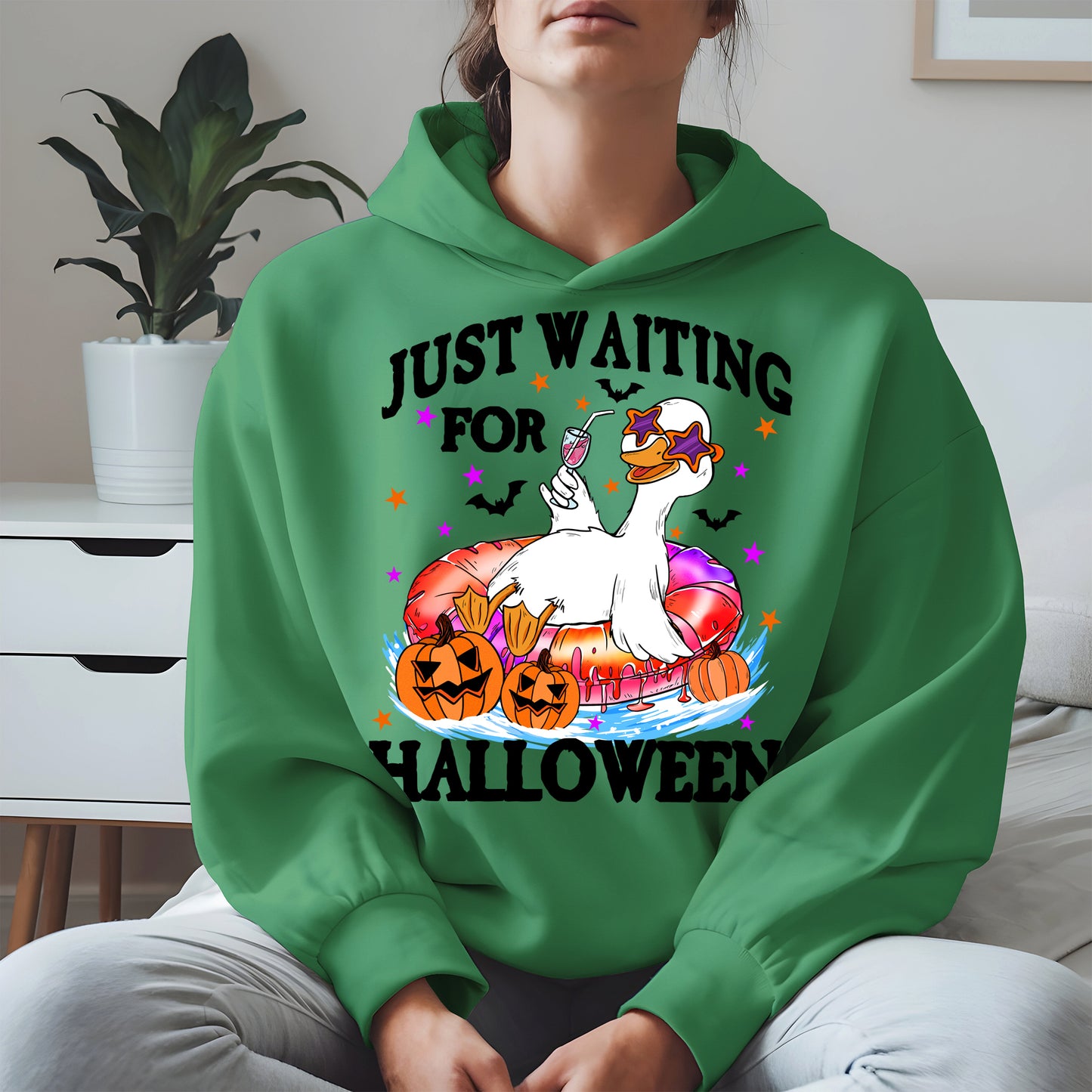 Just waiting for Halloween halloween shirt