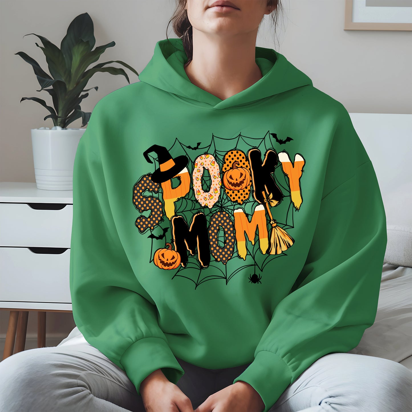 Spooky MAMA halloween shirt and hoodie