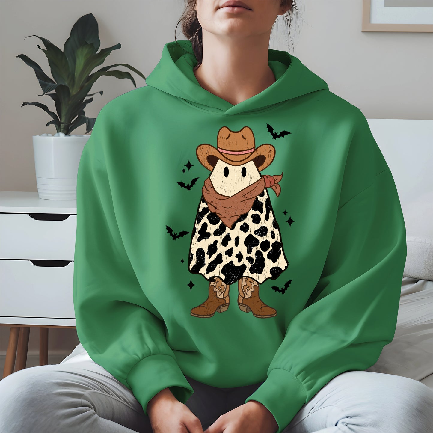 Western Boo Ghost halloween shirt