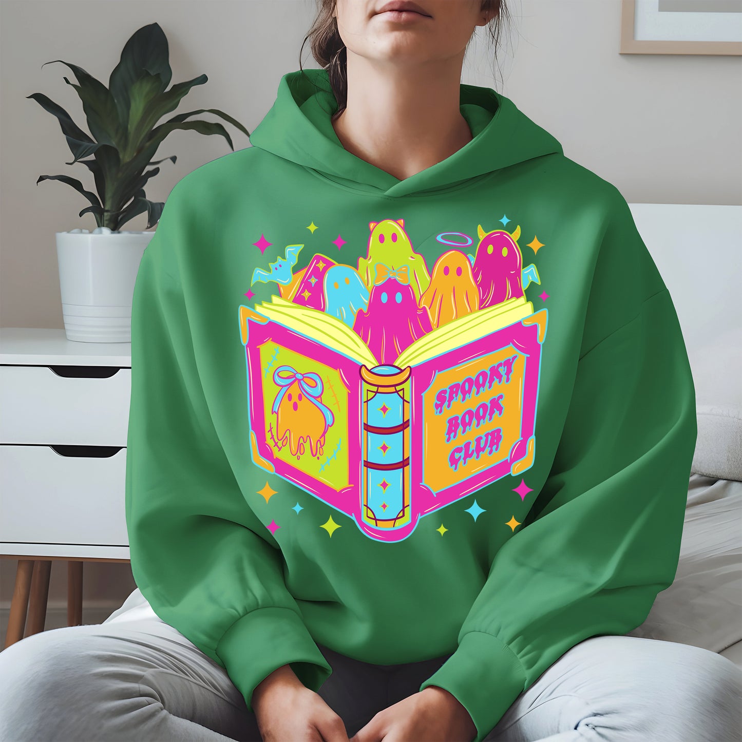 Spooky Book Club shirt and hoodie