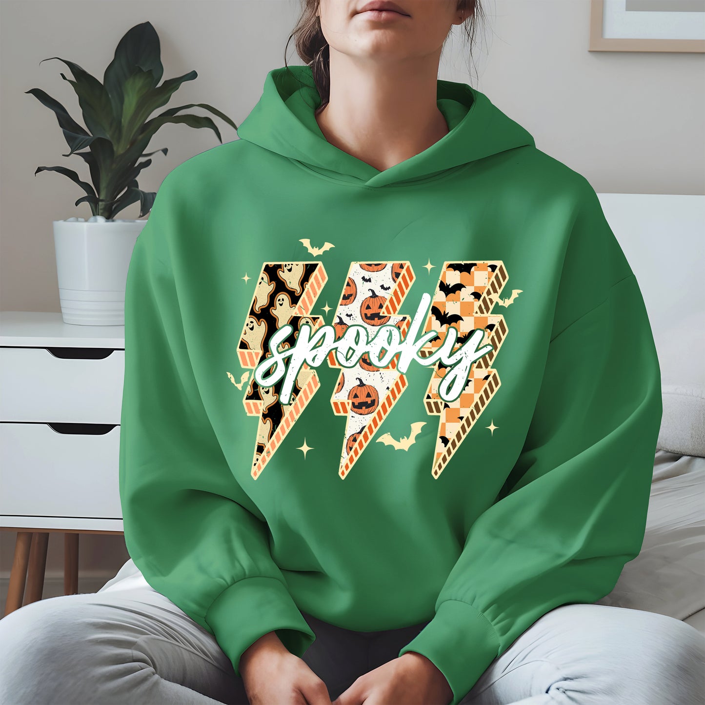 Spooky Lightning Bolt Halloween shirt
