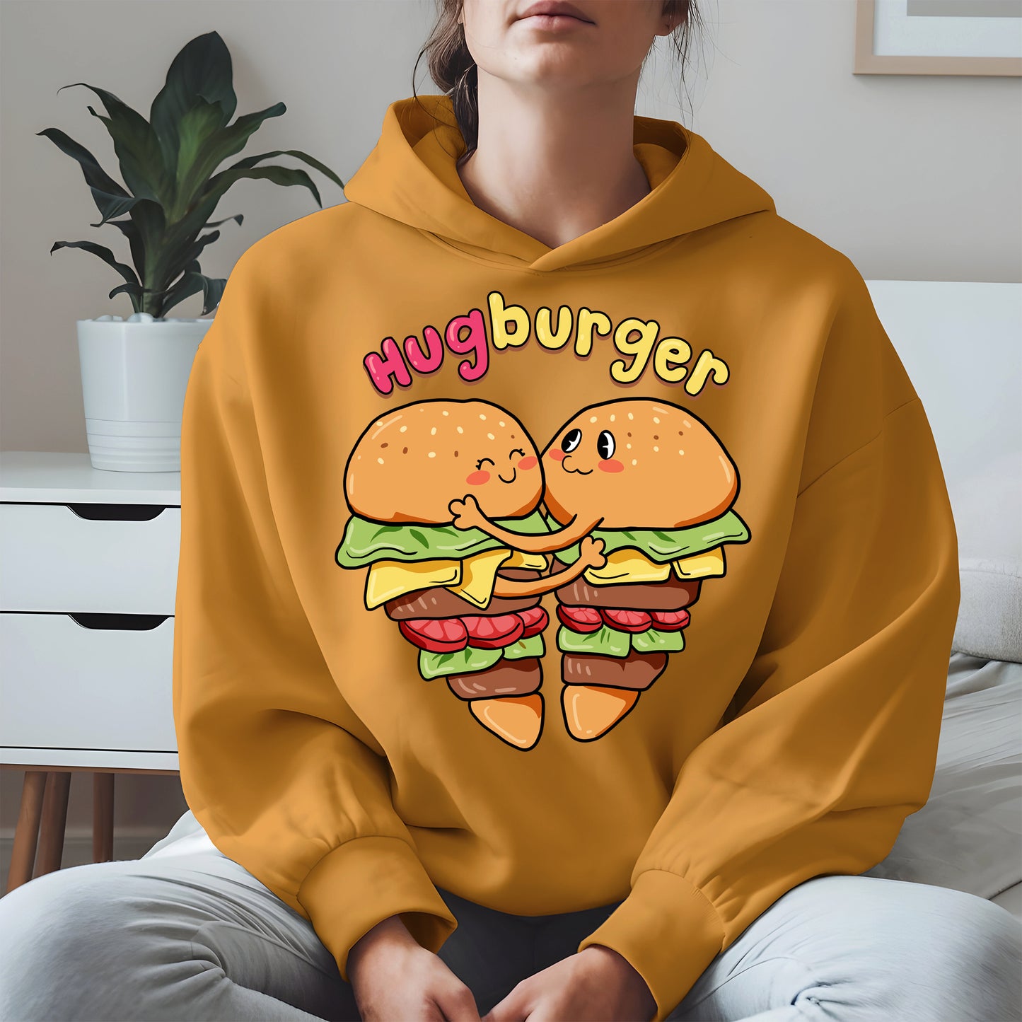 Hugburger Cute Couple Shirt