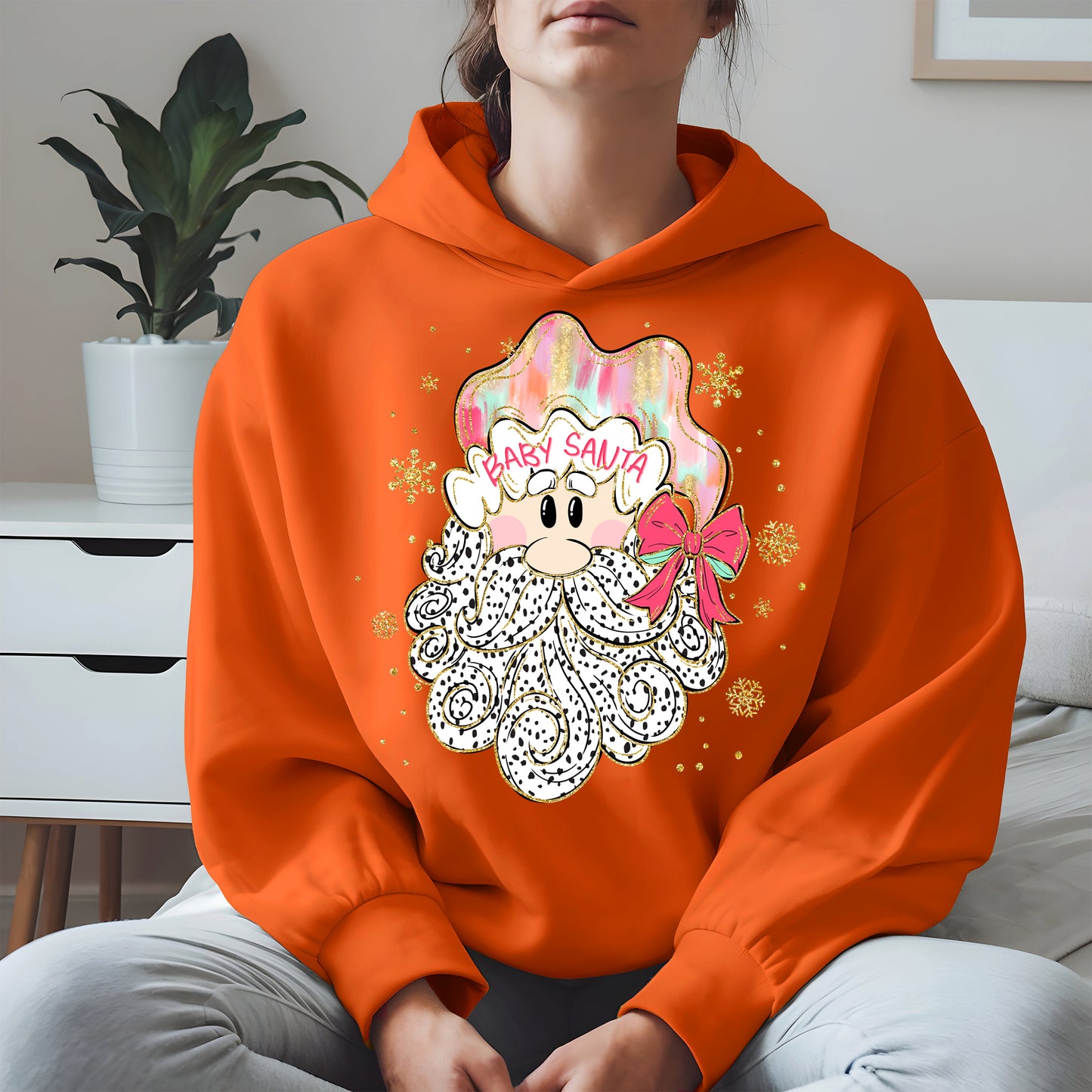Santa Baby Shirt, Cute Christmas Sweatshirt, Hoodie