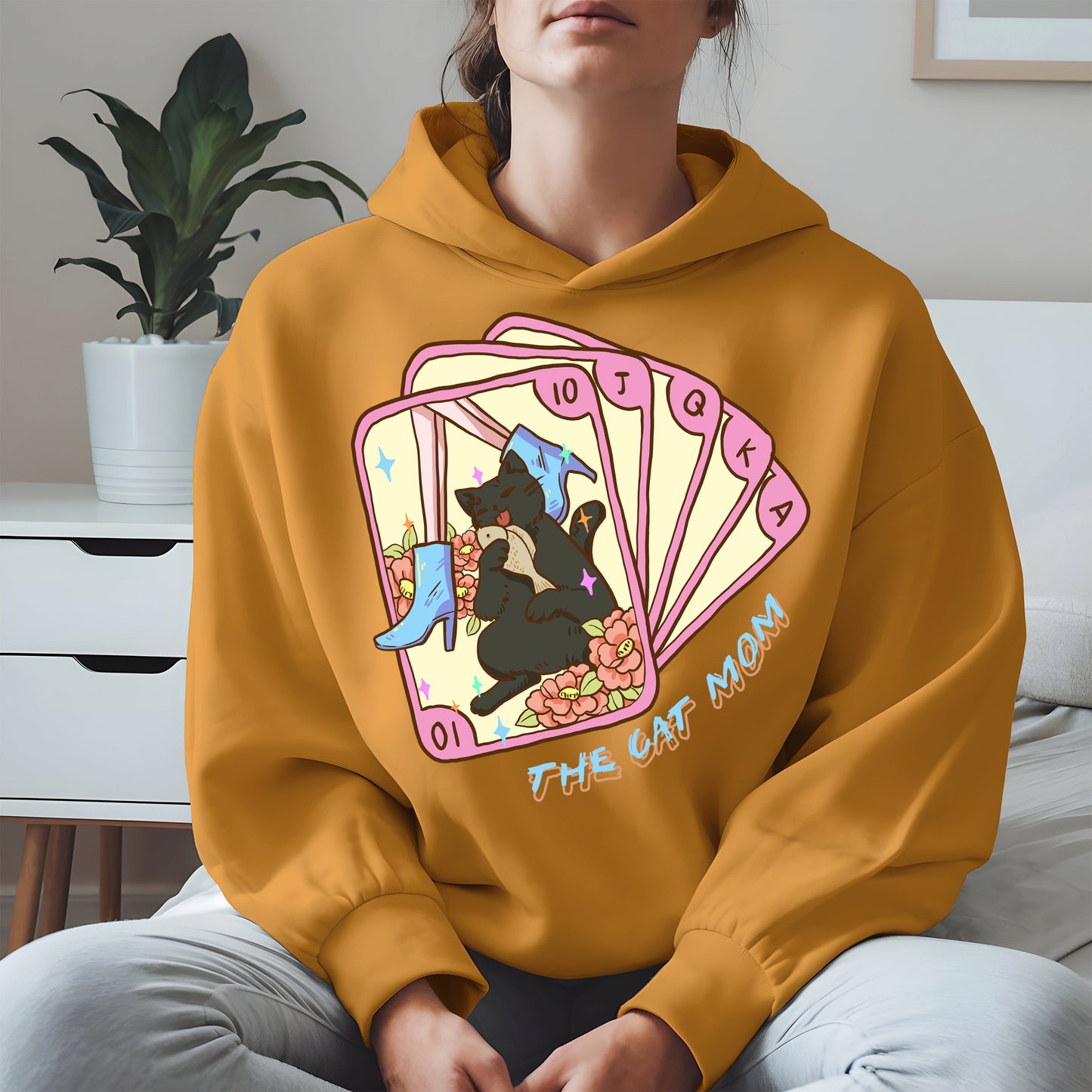 The Cat Mom Tarot Card Tee