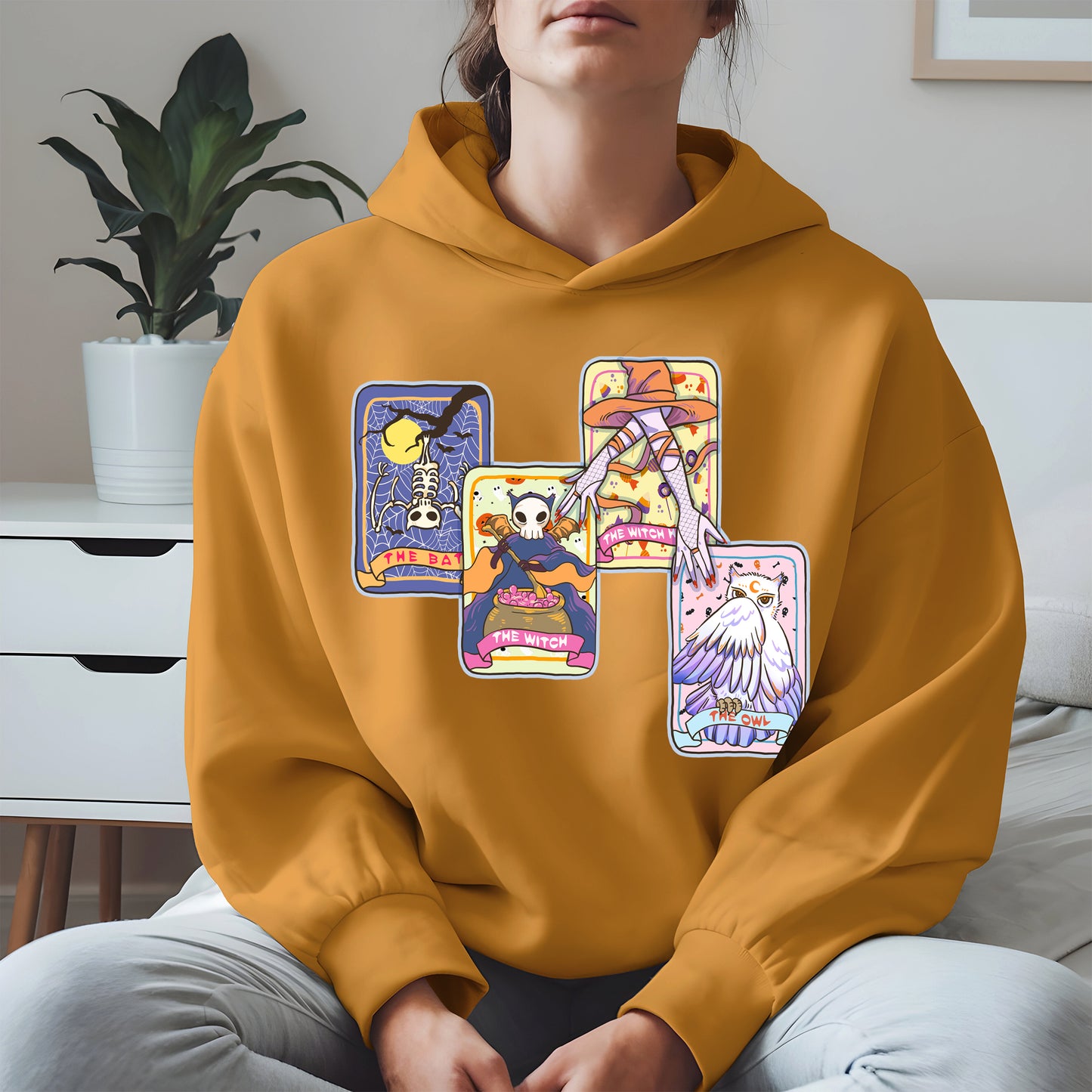 Halloween Tarot Card Trio Tee