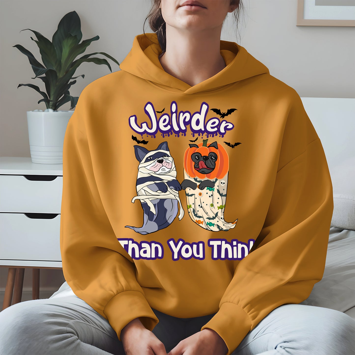 Weirder Than You Think Dog Ghost Tee