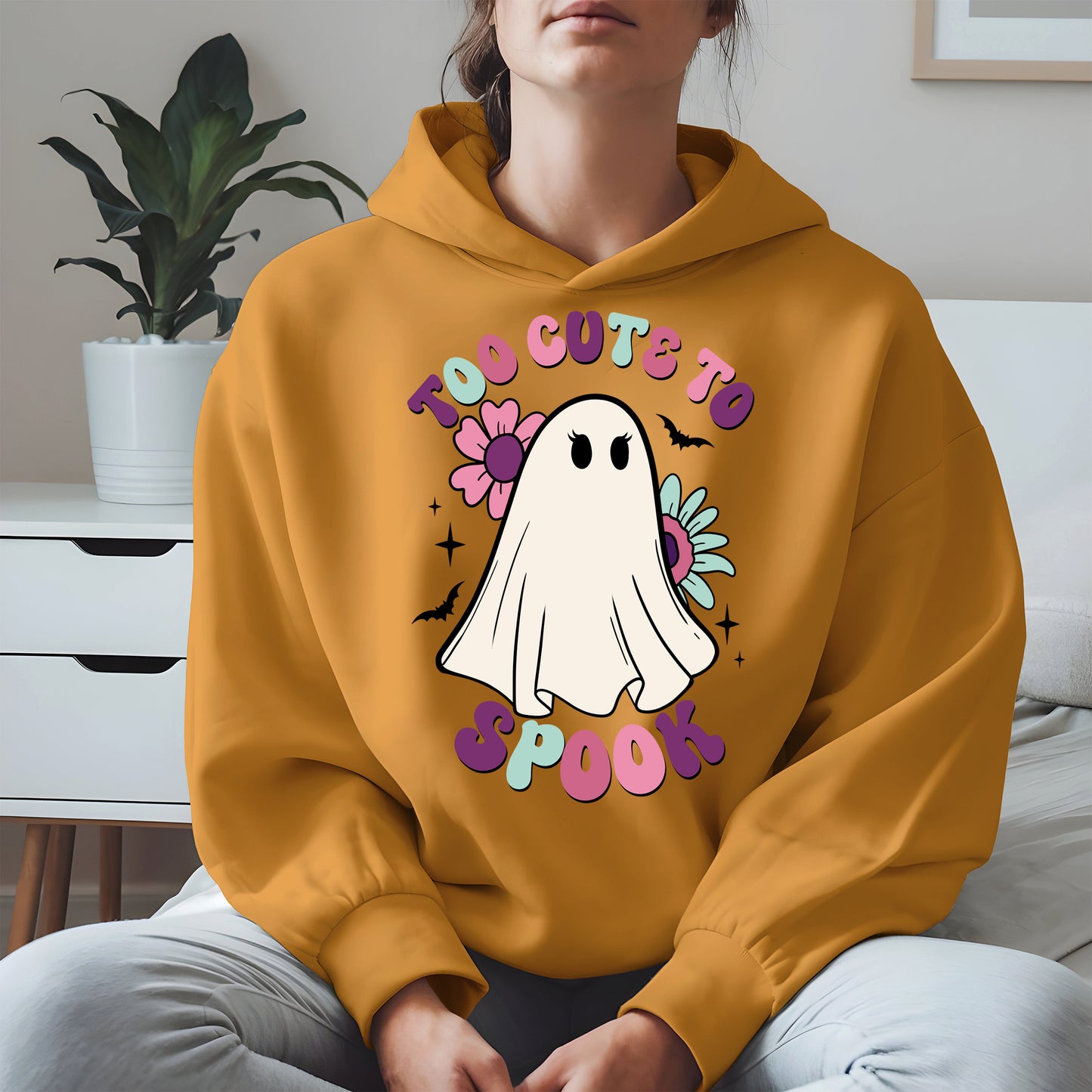 Too Cute To Spook Ghost Shirt
