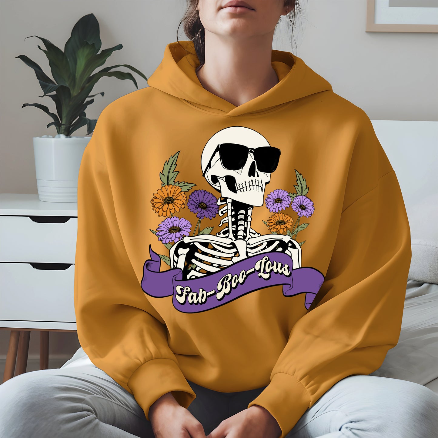 Fab-Boo-Lous Skeleton Halloween Shirt