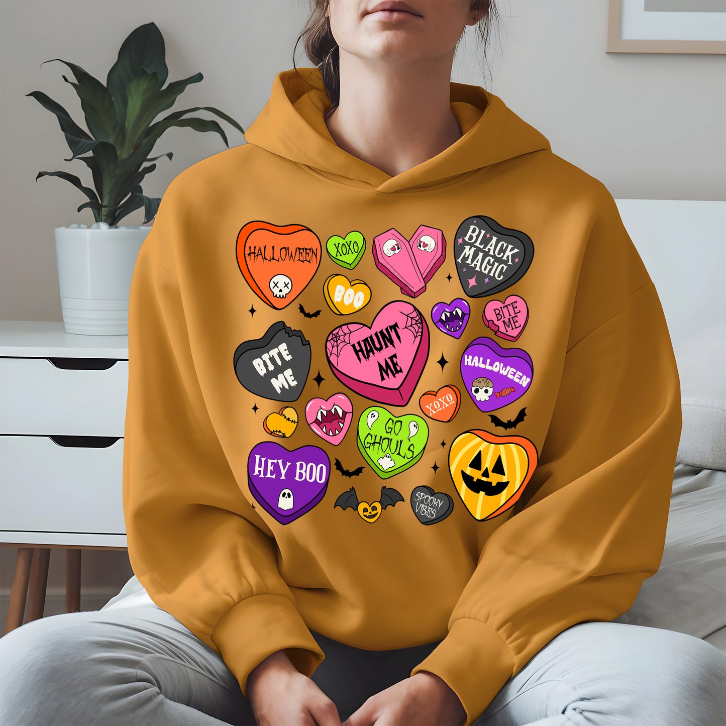 Halloween Candy Hearts Shirt