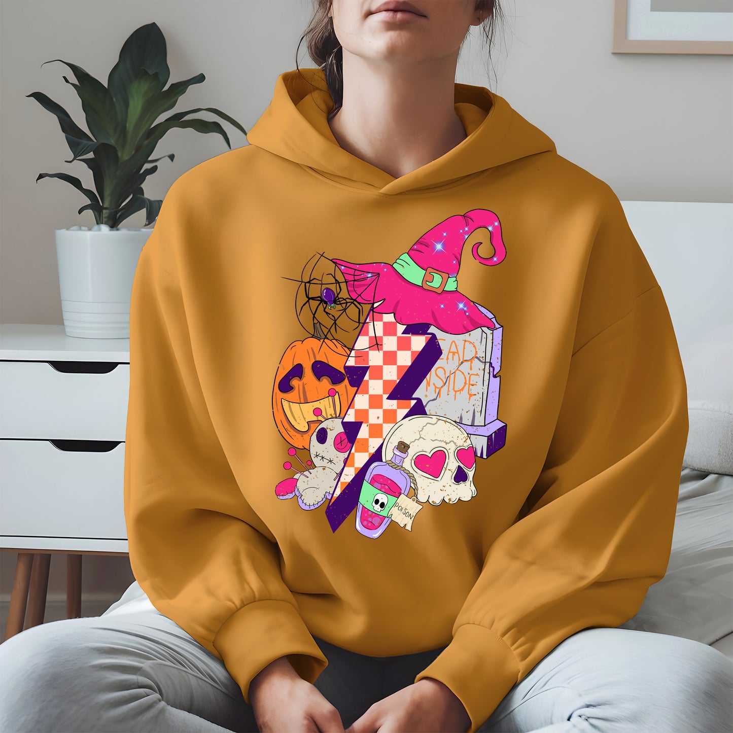 Witchy Lightning Halloween Shirt
