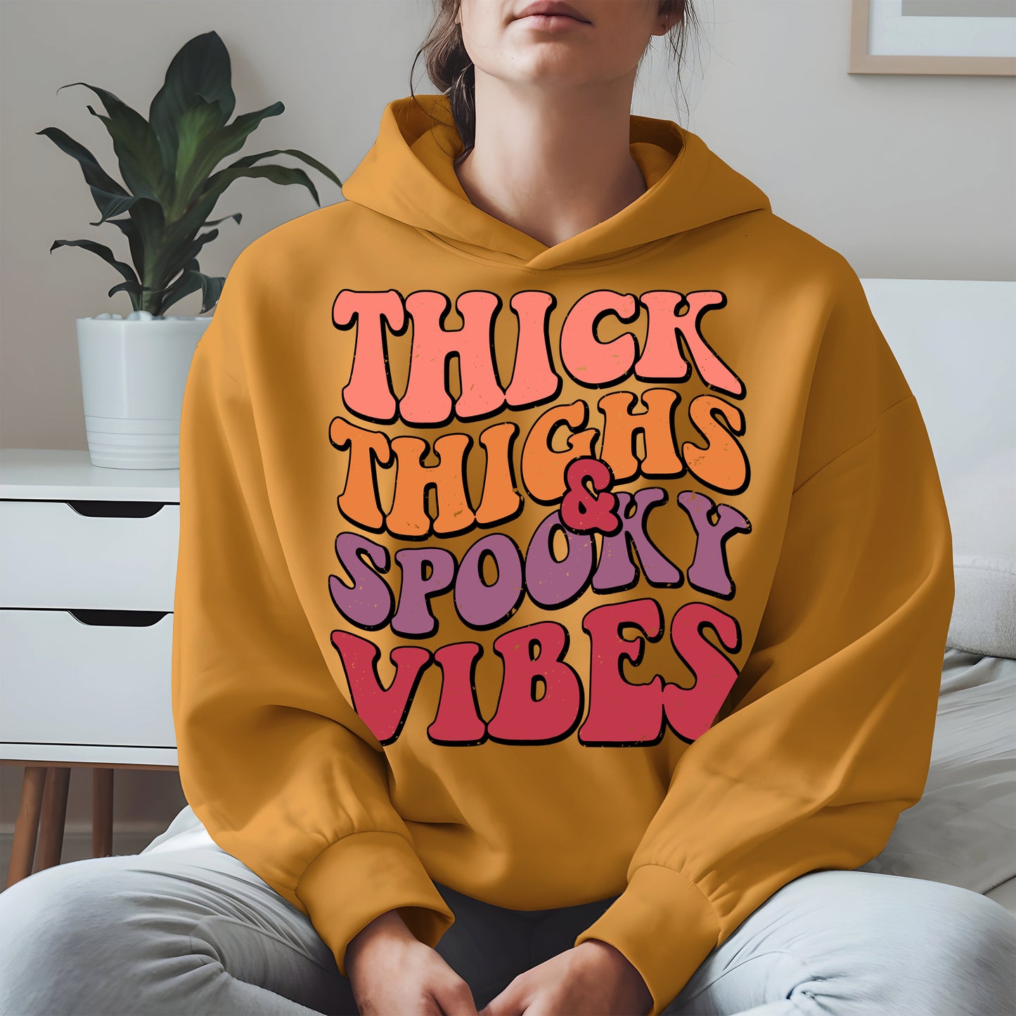 Thick Thighs and Spooky Vibes Shirt