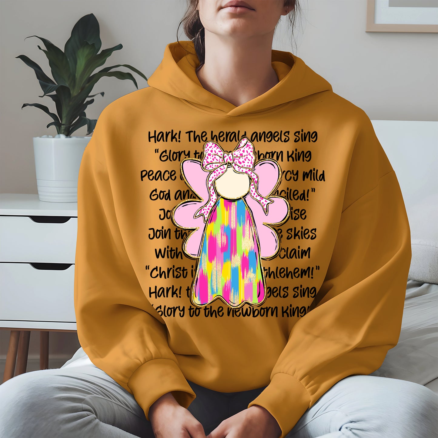 Colorful Angel Christmas Shirt